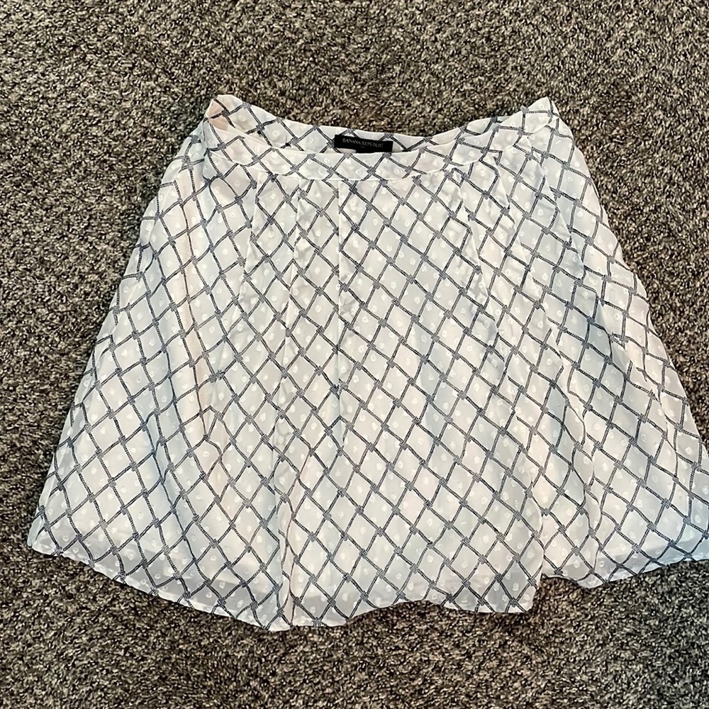 White skirt